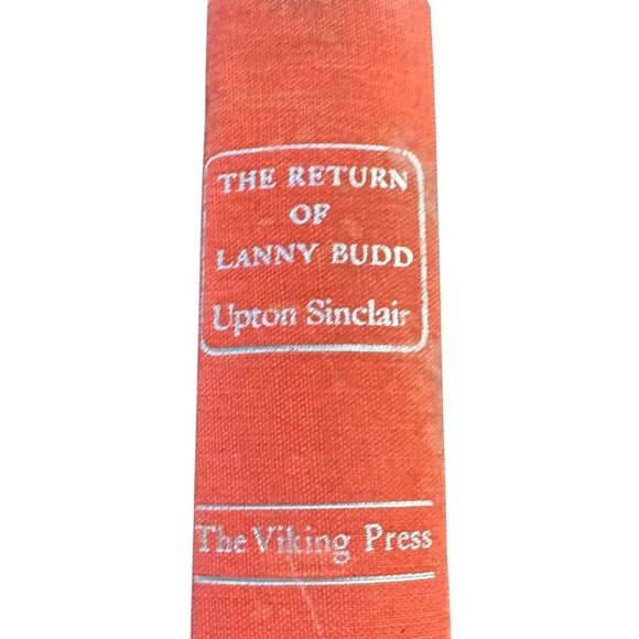 The Return Of Lanny Budd By Upton Sinclair Hardcover Book 1953 The Viking Press - Picture 1 of 5
